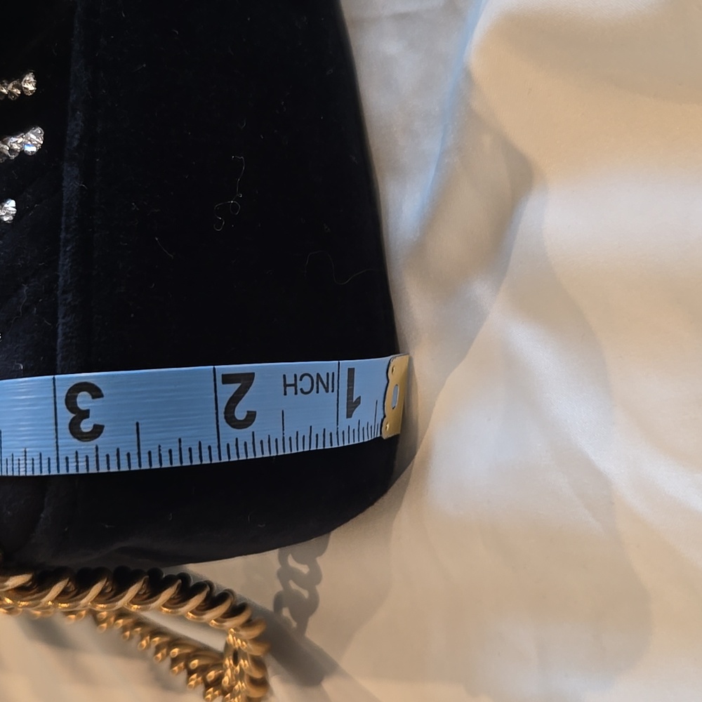 New! Gucci Crystal Marmont - Picture 6 of 6